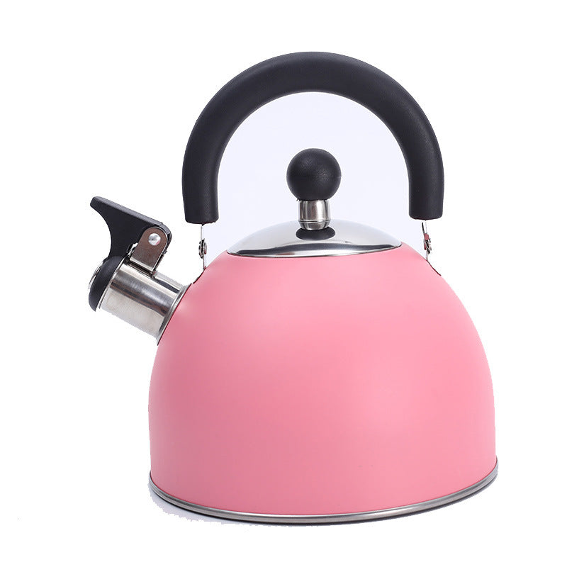 Ru Yi Pink Whistling Kettle Whistling Kettle Fashion Whistling Kettle New Whistling Kettle
